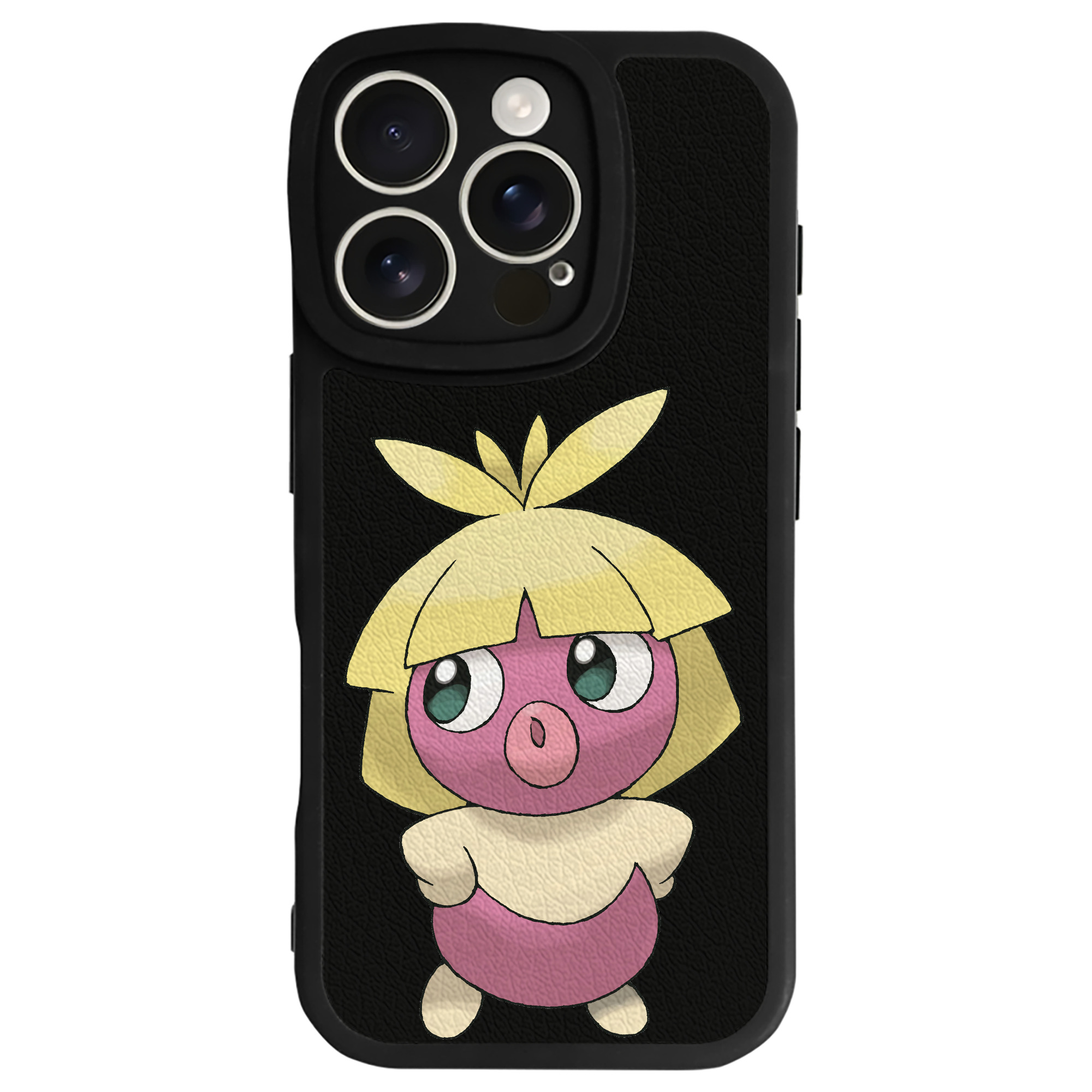 （画像用） ポケットモンスター Pokémon 【iPhone 16シリーズ対応】シリコンスマホケース（レザー調） 材質：シリコン